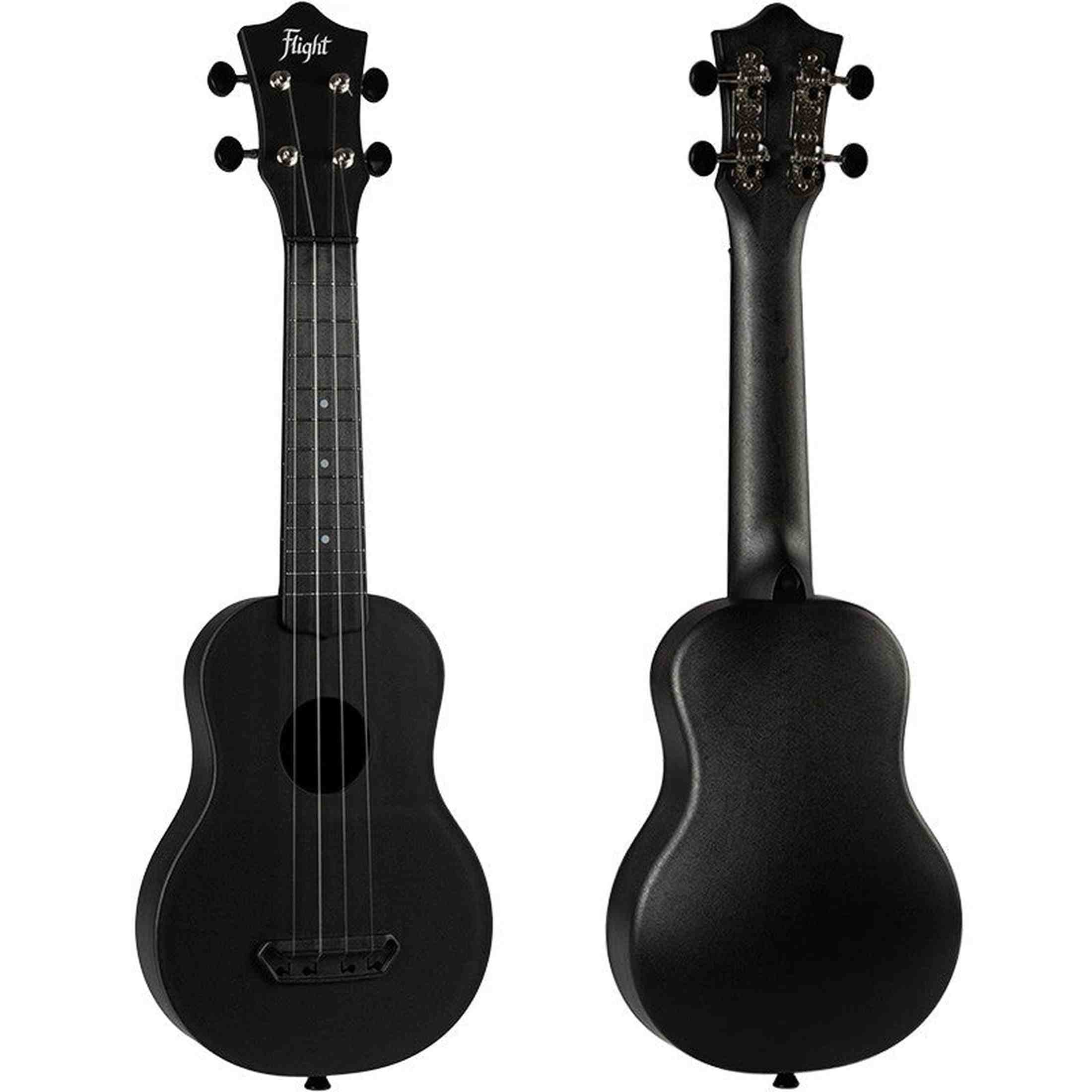 Flight UTS-35 INK Ultra Travel Soprano Ukulele met Polycarbonate Body en Fluorocarbon Snaren