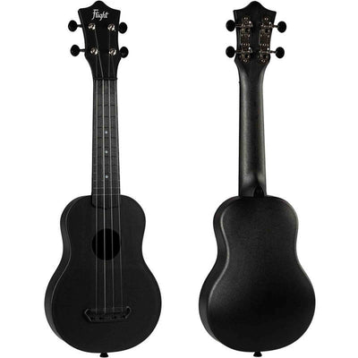 Flight UTS-35 INK Ultra Travel Soprano Ukulele met Polycarbonate Body en Fluorocarbon Snaren