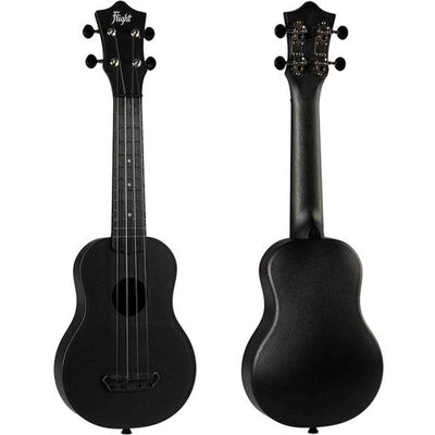 Flight UTS-35 INK Ultra Travel Soprano Ukulele met Polycarbonate Body en Fluorocarbon Snaren