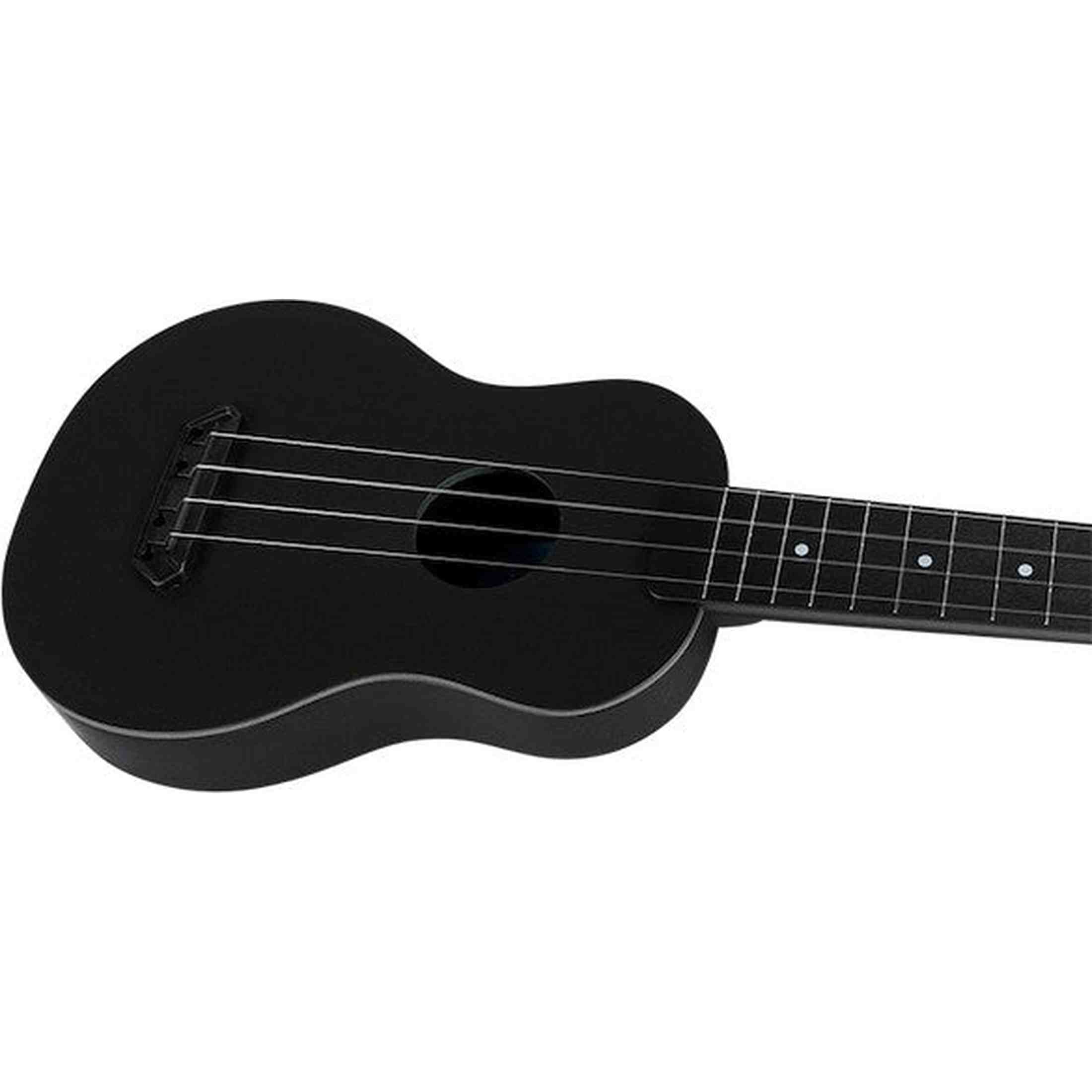 Flight UTS-35 INK Ultra Travel Soprano Ukulele met Polycarbonate Body en Fluorocarbon Snaren