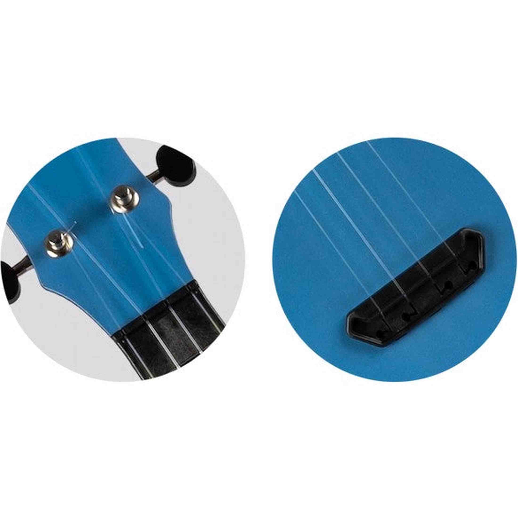 Flight ALMUTS35LAKE Ultra Travel sopraan Ukulele - Meer