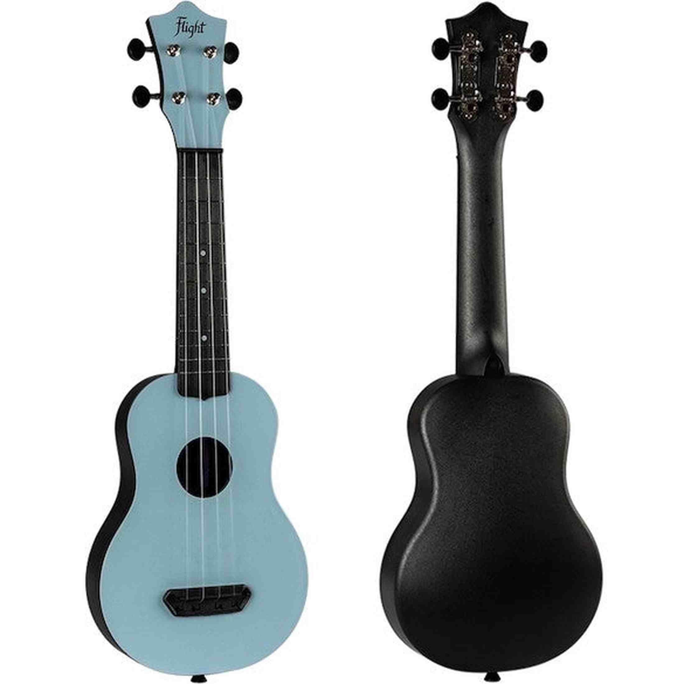Flight UTS-35 ETHER Ultra Travel Soprano Ukulele met Polycarbonate Body en Fluorocarbon Snaren