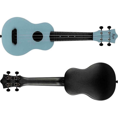 Flight UTS-35 ETHER Ultra Travel Soprano Ukulele met Polycarbonate Body en Fluorocarbon Snaren
