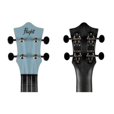 Flight UTS-35 ETHER Ultra Travel Soprano Ukulele met Polycarbonate Body en Fluorocarbon Snaren