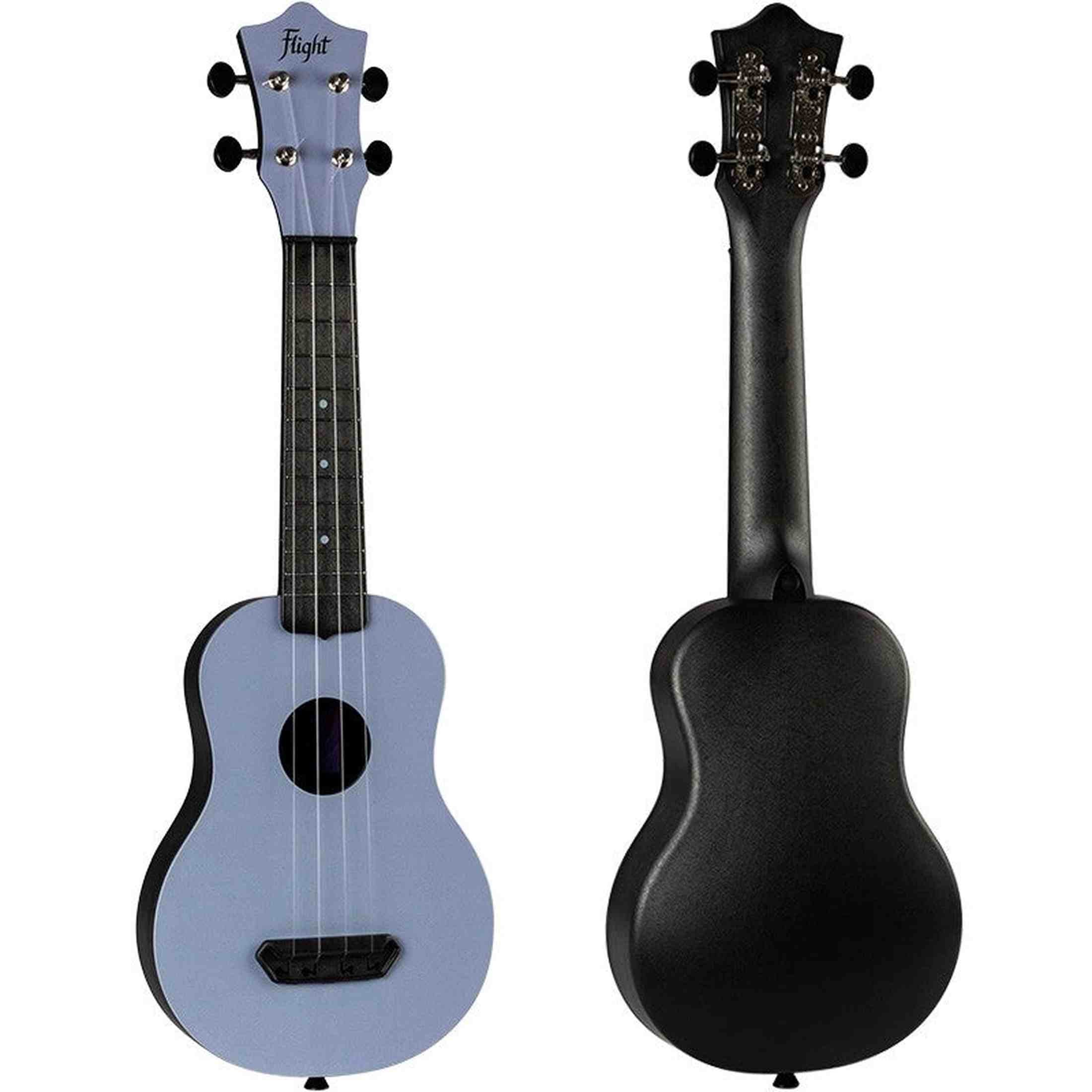 Flight UTS-35 FOG Ultra Travel Soprano Ukulele met Polycarbonate Body en Fluorocarbon Snaren