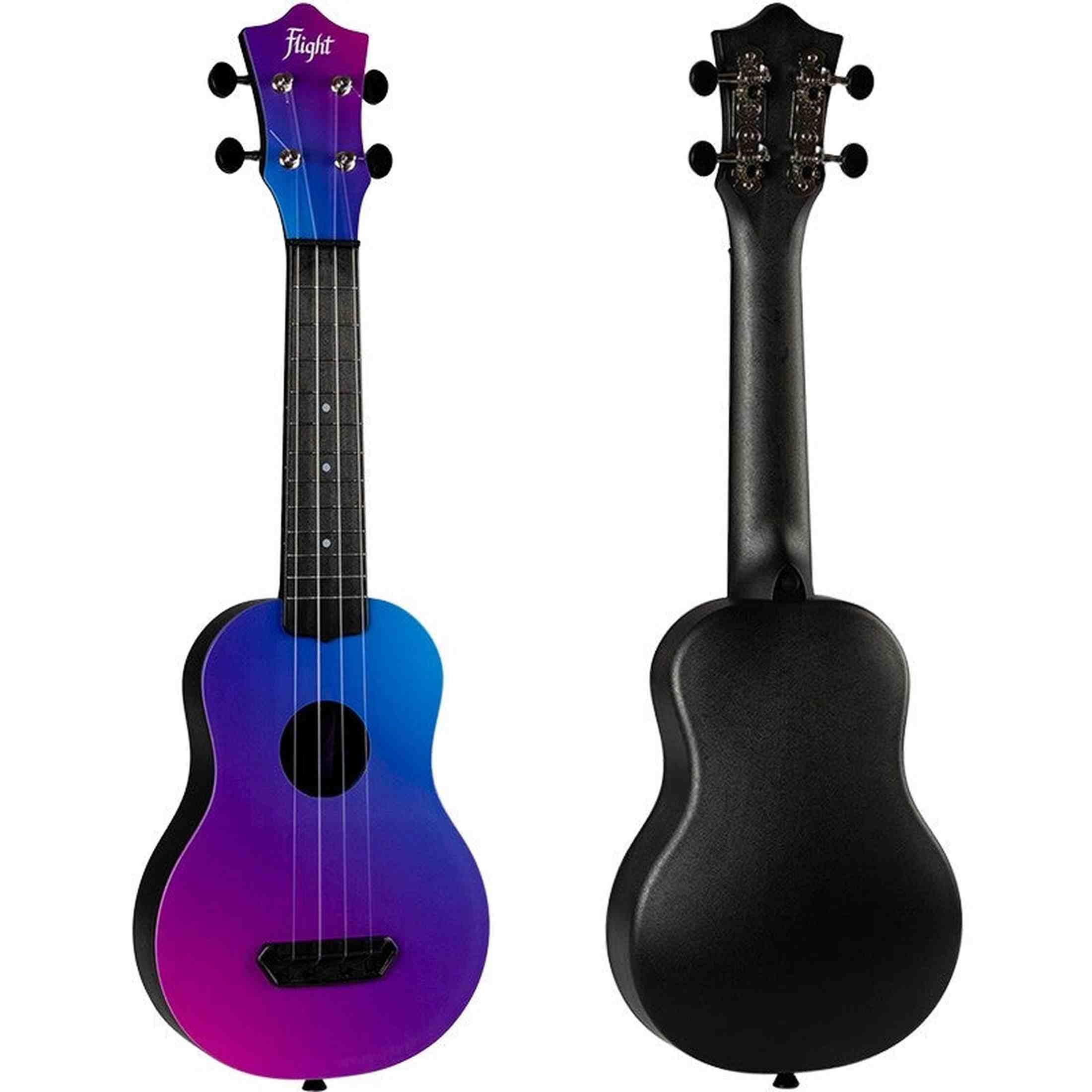 Flight UTS-35 STORY Ultra Travel Soprano Ukulele met Polycarbonate Body en Fluorocarbon Snaren