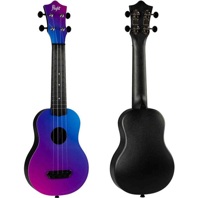 Flight UTS-35 STORY Ultra Travel Soprano Ukulele met Polycarbonate Body en Fluorocarbon Snaren