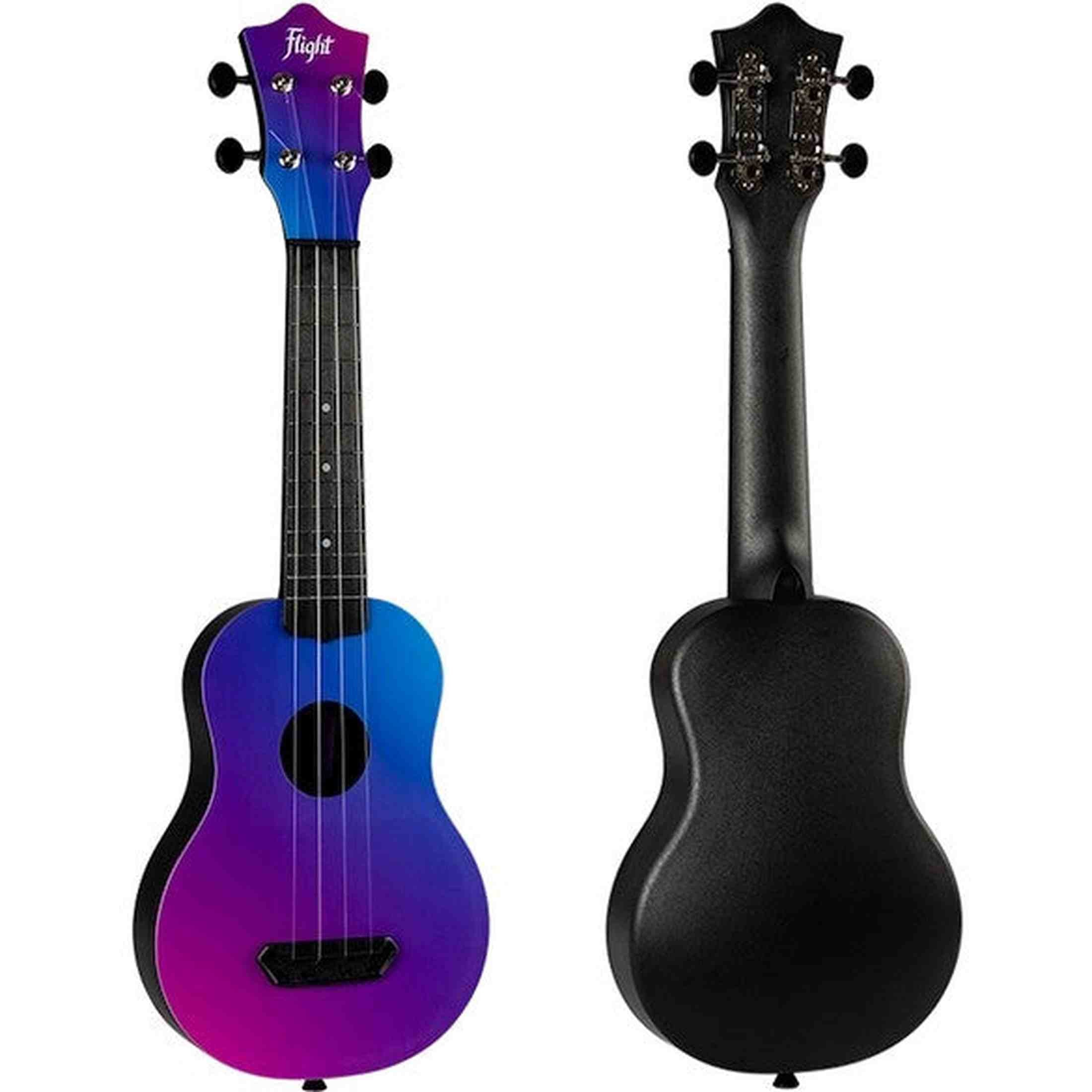 Flight UTS-35 STORY Ultra Travel Soprano Ukulele met Polycarbonate Body en Fluorocarbon Snaren