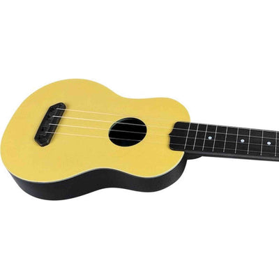Flight UTS-35 SAND Ultra Travel Soprano Ukulele met Polycarbonate Body en Fluorocarbon Snaren