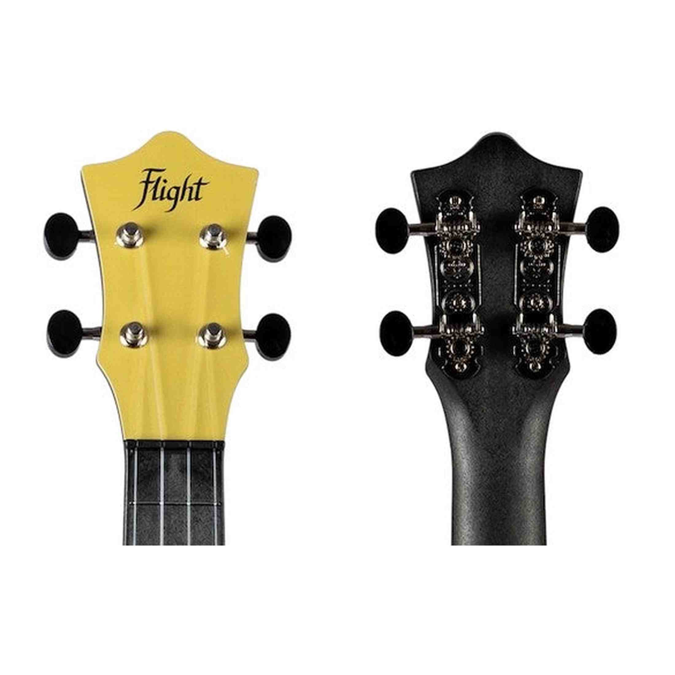 Flight UTS-35 SAND Ultra Travel Soprano Ukulele met Polycarbonate Body en Fluorocarbon Snaren