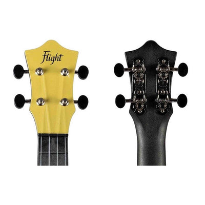 Flight UTS-35 SAND Ultra Travel Soprano Ukulele met Polycarbonate Body en Fluorocarbon Snaren