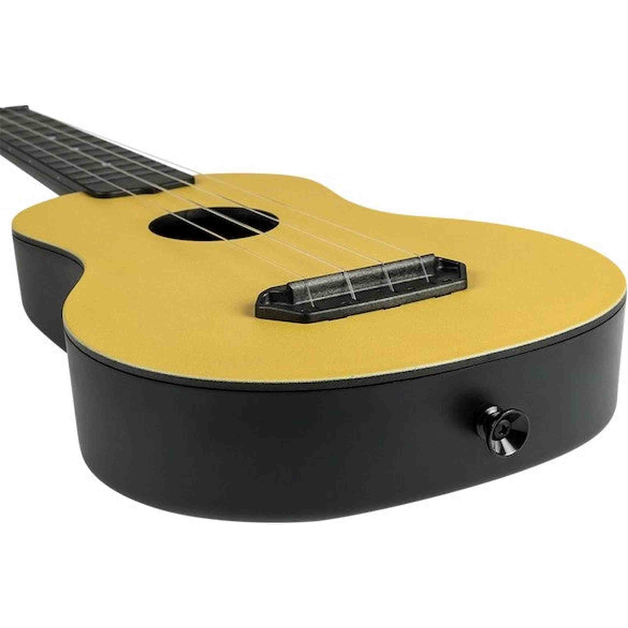 Flight UTS-35 SAND Ultra Travel Soprano Ukulele met Polycarbonate Body en Fluorocarbon Snaren