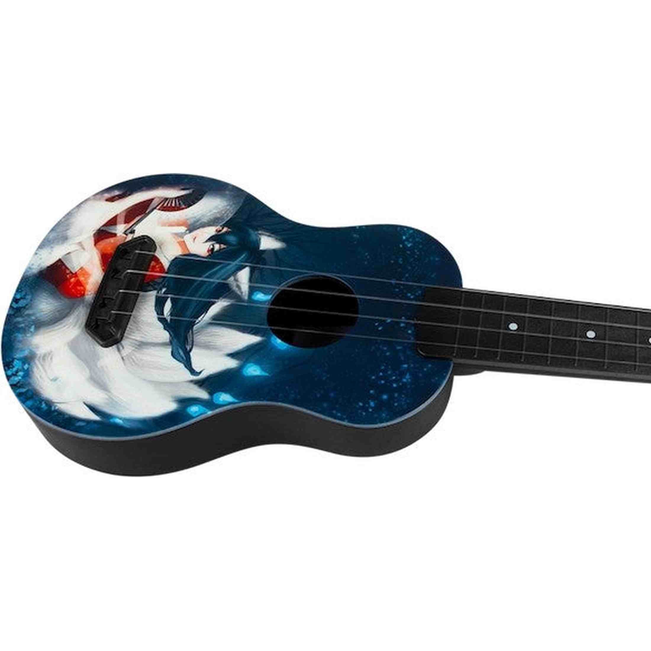 Flight UTS-42 KUMIHO Ultra Travel Soprano Ukulele met Polycarbonate Body en Fluorocarbon Snaren