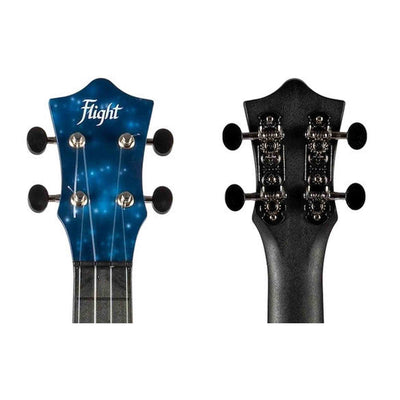 Flight UTS-42 KUMIHO Ultra Travel Soprano Ukulele met Polycarbonate Body en Fluorocarbon Snaren