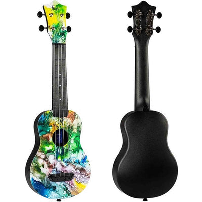 Flight UTS-42 UNDERWATER Ultra Travel Soprano Ukulele met Polycarbonate Body en Fluorocarbon Snaren