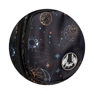 Flight FUB-C-GALAXY Gevoerde Gigbag voor Concert Ukulele met Galaxy Design en Accessoirevak