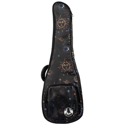Flight FUB-T-GALAXY Gevoerde Gigbag voor Tenor Ukulele met Galaxy Design en Accessoirevak