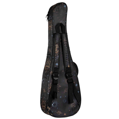 Flight FUB-T-GALAXY Gevoerde Gigbag voor Tenor Ukulele met Galaxy Design en Accessoirevak