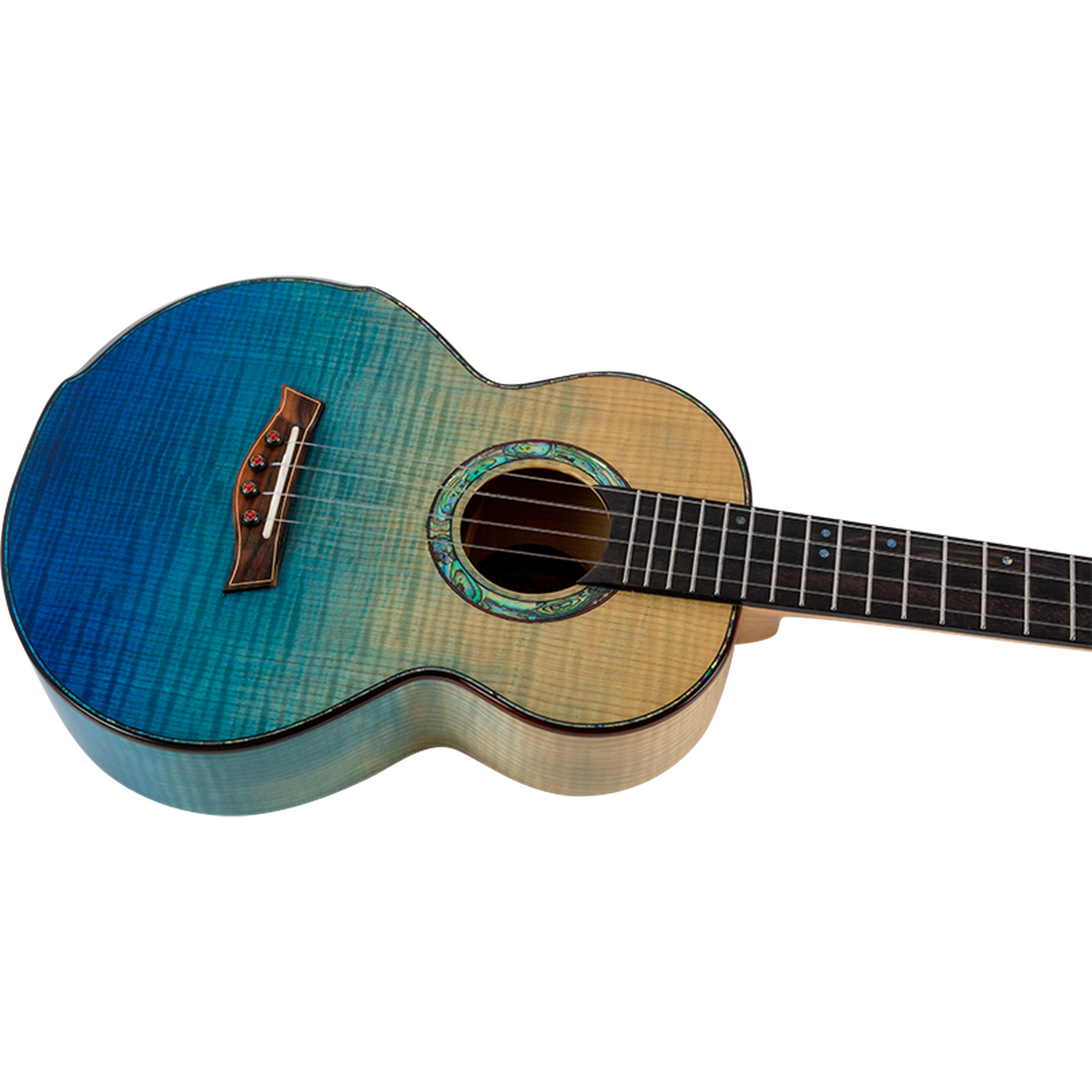 Flight A10FM A10 Volmassief Tenor Ukulele - Geflamde Esdoorn