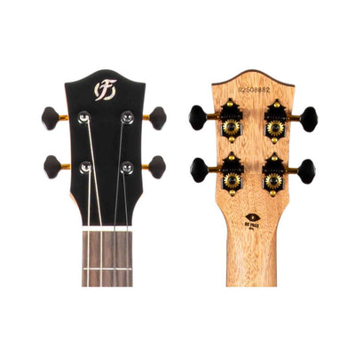 Flight Aviator Galaxy Baritone BL CE All Solid Poplar/Mango Cosmic Blue Elektro Akoestische Ukulele