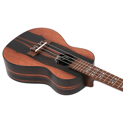 Flight DUC460 EQ Concert Ukulele – Elektro-akoestisch, Amara hout, met FU-T3 Pickup