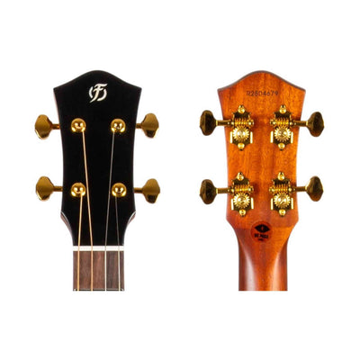Flight MAIA LUXE Bariton Ukulele Solid Mango/Rosewood met Pickup