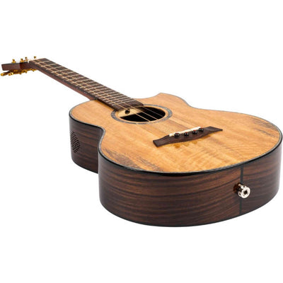Flight MAIA LUXE Bariton Ukulele Solid Mango/Rosewood met Pickup