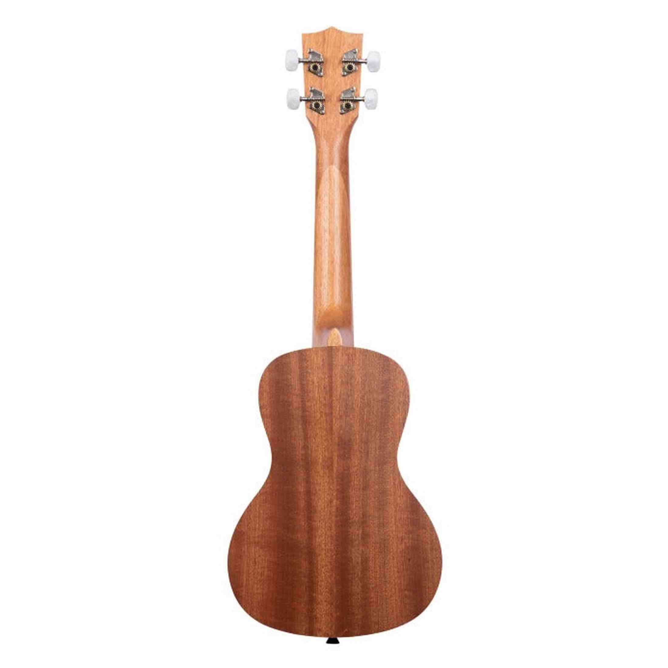 Kala mxmtoon Signature concert ukulele – Sparren bovenblad, mahonie, met custom gigbag