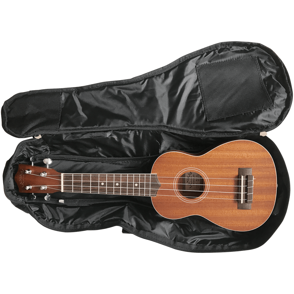 LANIKAI LKTNBLB Tas, voor baritonukelele, zwart