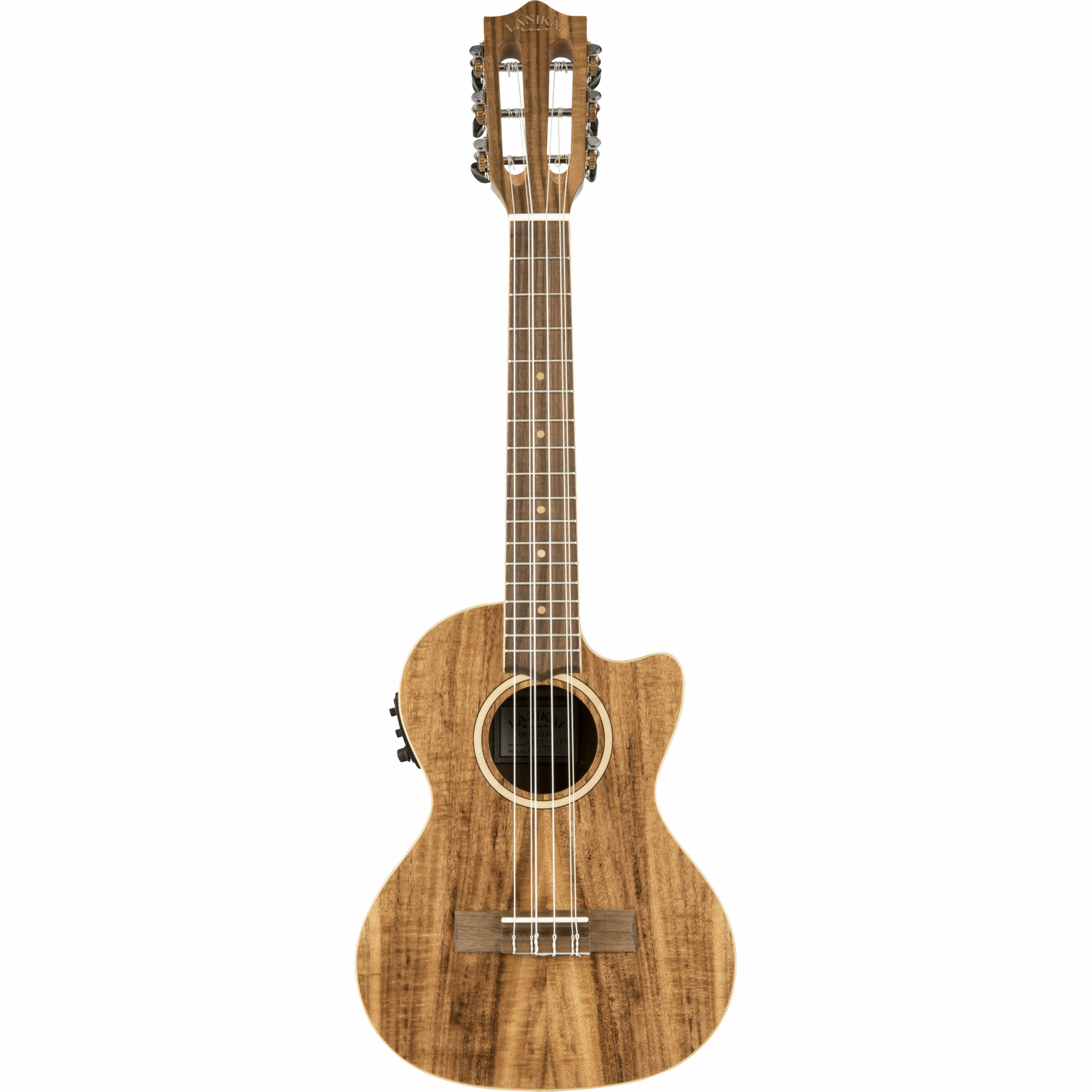 LANIKAI LKUACST-6CET Tenorukelele, Acacia Solid Top-serie, 6 snaren, tas