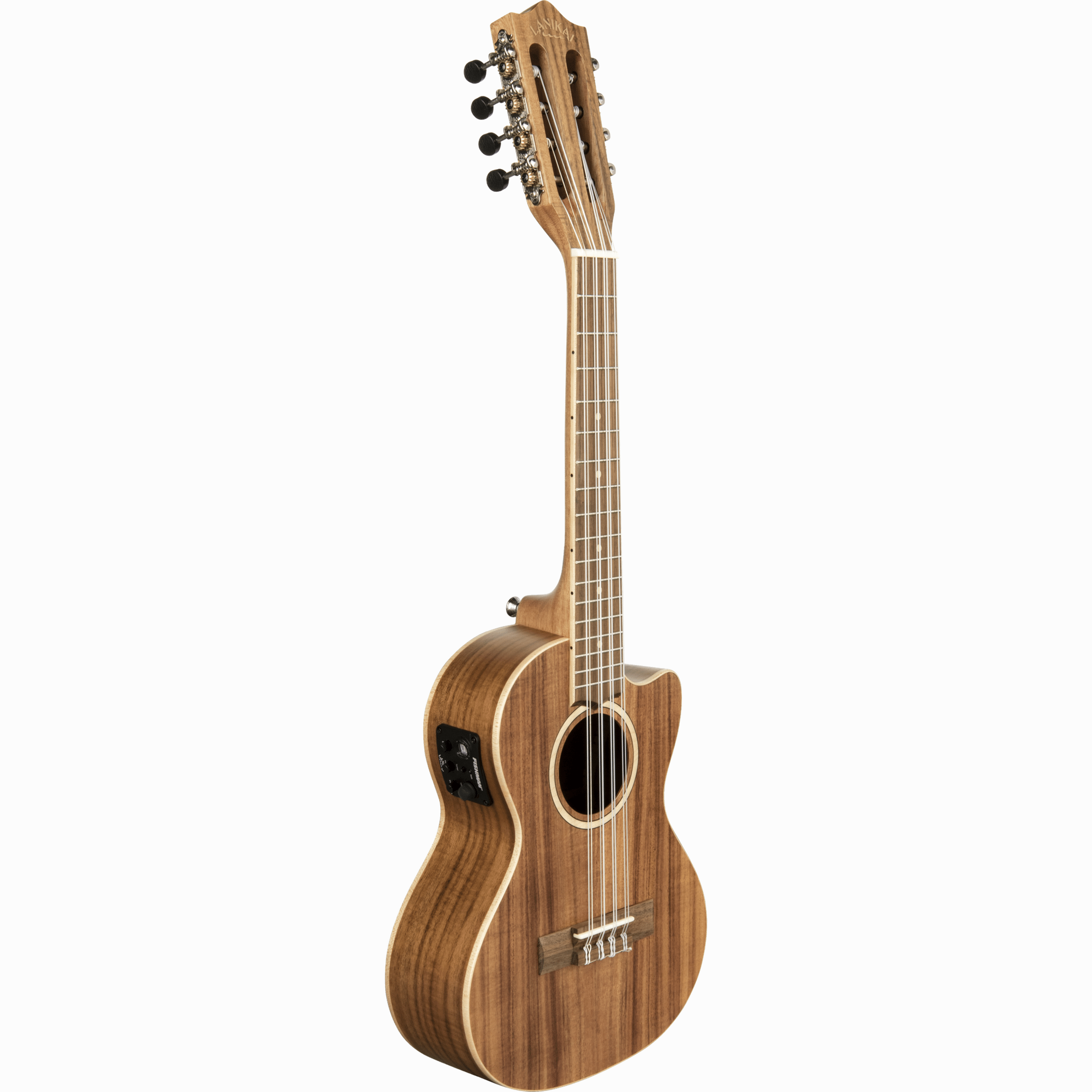 LANIKAI LKUACST-8CET Tenorukelele, Acacia Solid Top-serie, 8 snaren, tas
