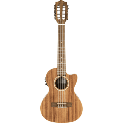 LANIKAI LKUACST-8CET Tenorukelele, Acacia Solid Top-serie, 8 snaren, tas