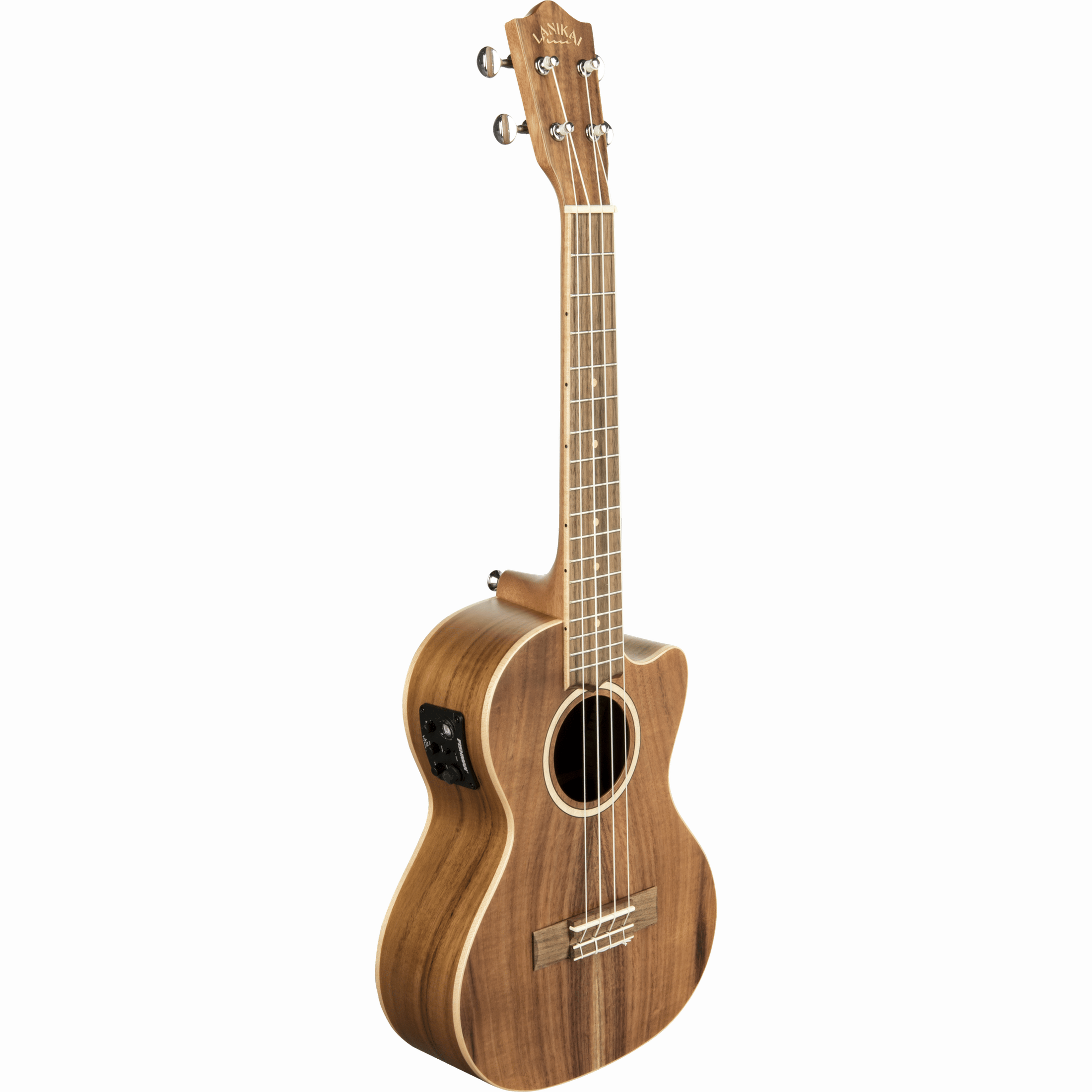 LANIKAI LKUACST-CET Tenorukelele, Acacia Solid Top-serie, cutaway, voorversterker,