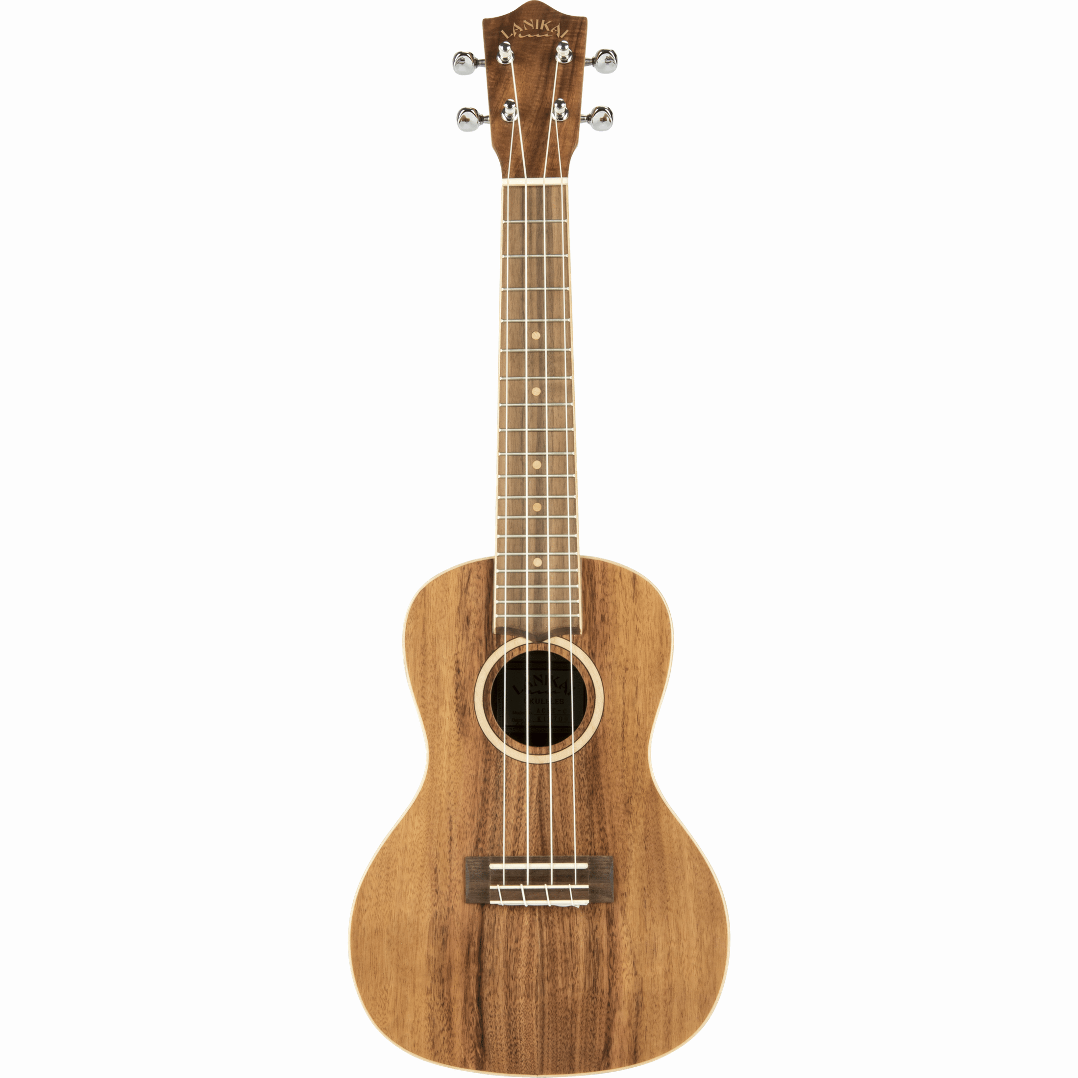 LANIKAI LKUACST-C Concertukelele, Acacia Solid Top-serie, tas