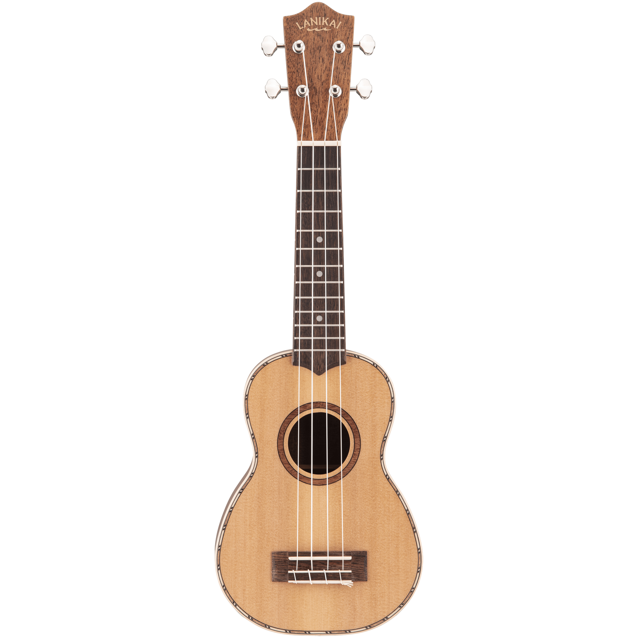 LANIKAI LKUCDSTS Sopraanukelele, Cedar Solid Top Serie, Tas