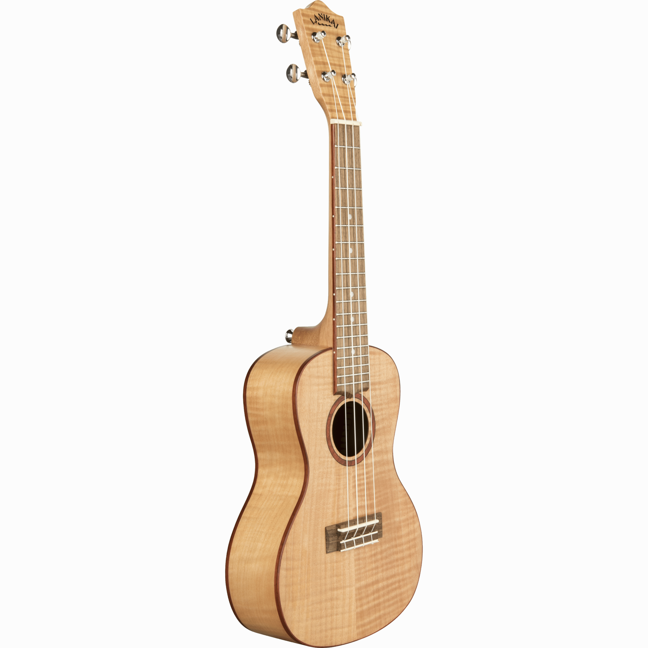 LANIKAI LKUFM-C Concertukelele, Flame Maple-serie, tas