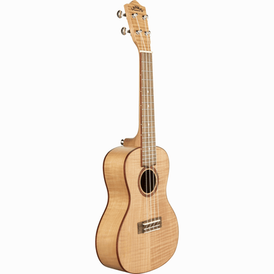 LANIKAI LKUFM-C Concertukelele, Flame Maple-serie, tas