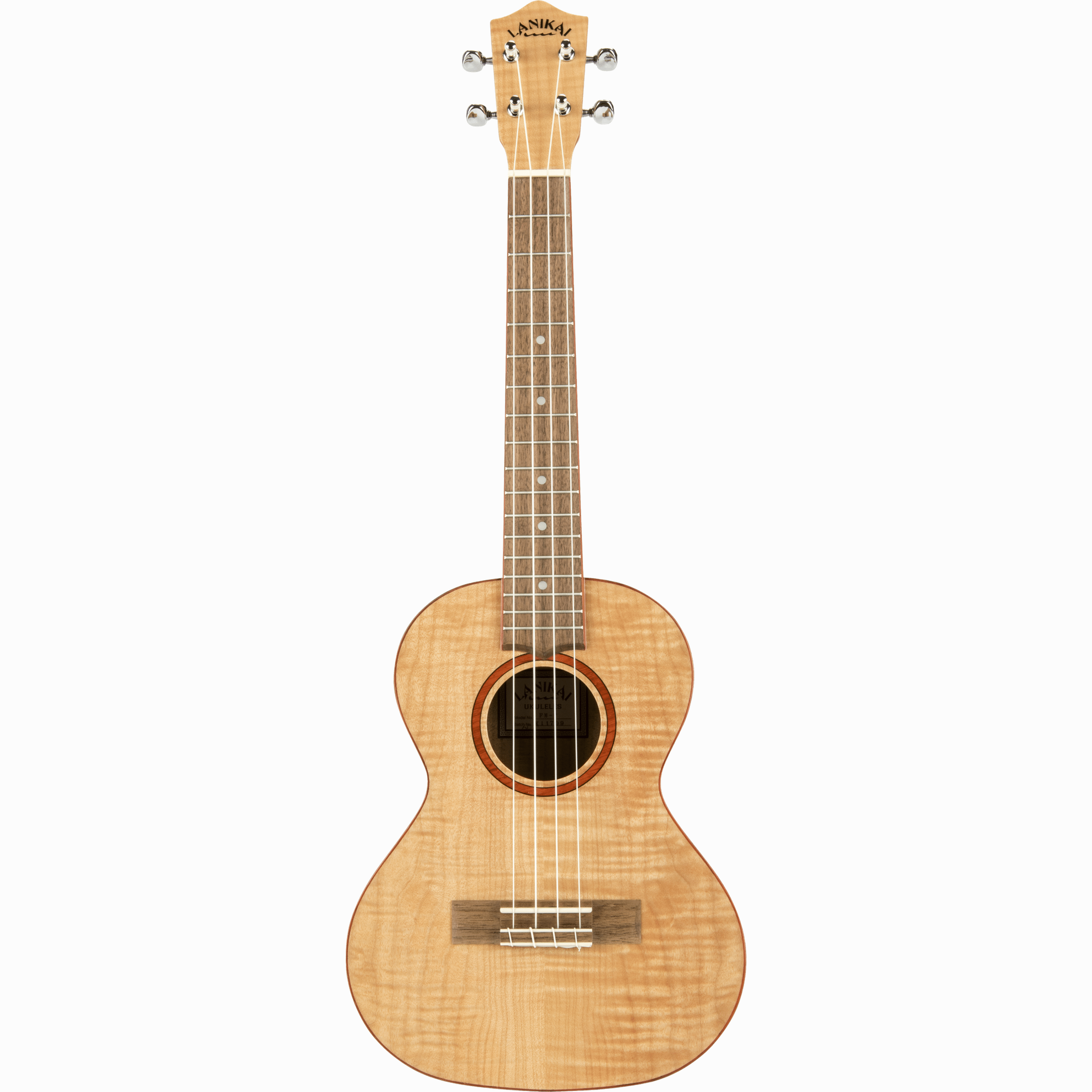 LANIKAI LKUFM-T Tenorukelele, Flame Maple-serie, tas