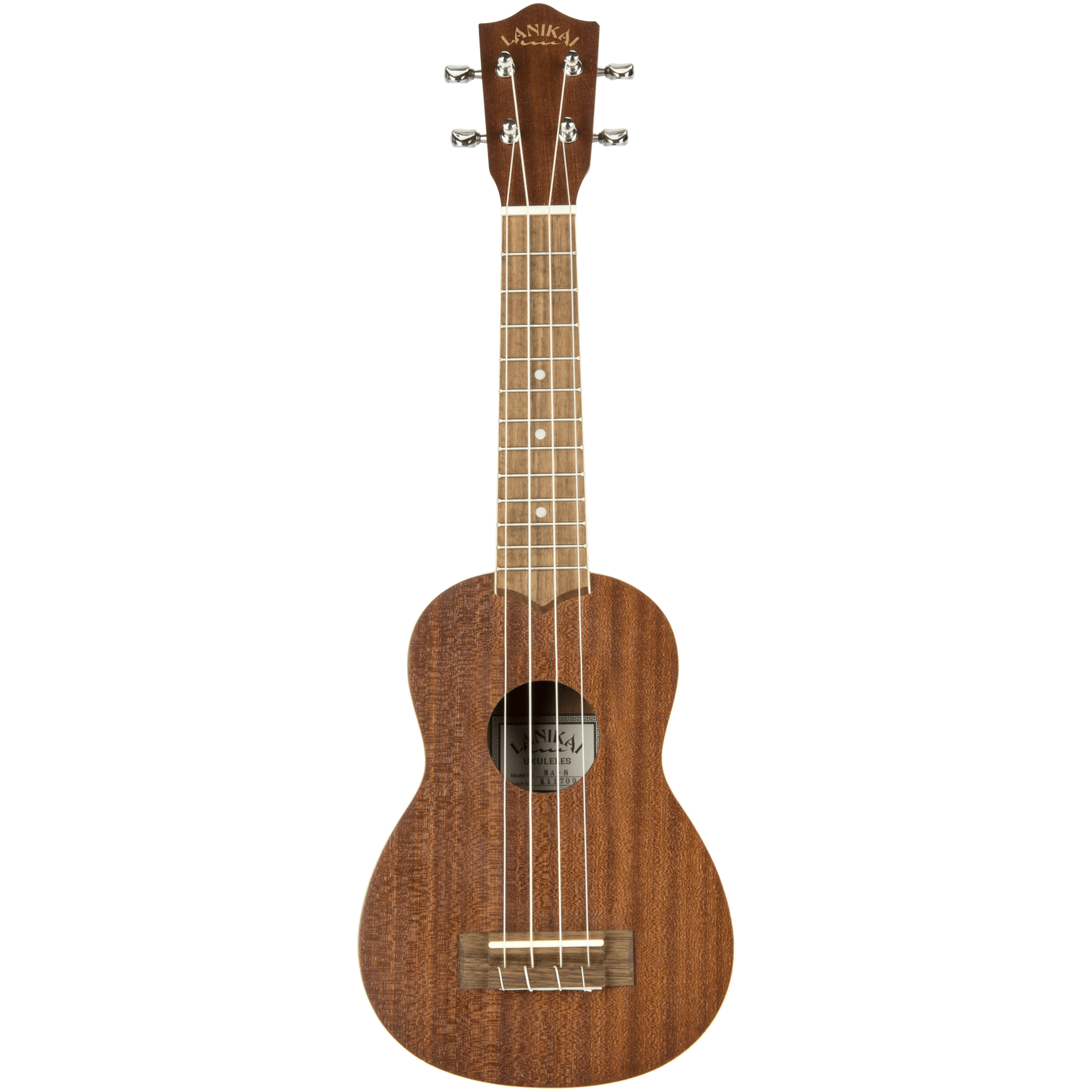 LANIKAI LKUMA-S Sopraanukelele, Mahonie, MA-S, Tas