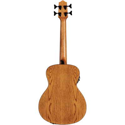 LANIKAI LKUOAEBU Basukelele, Oak Series, Voorversterker, Tas