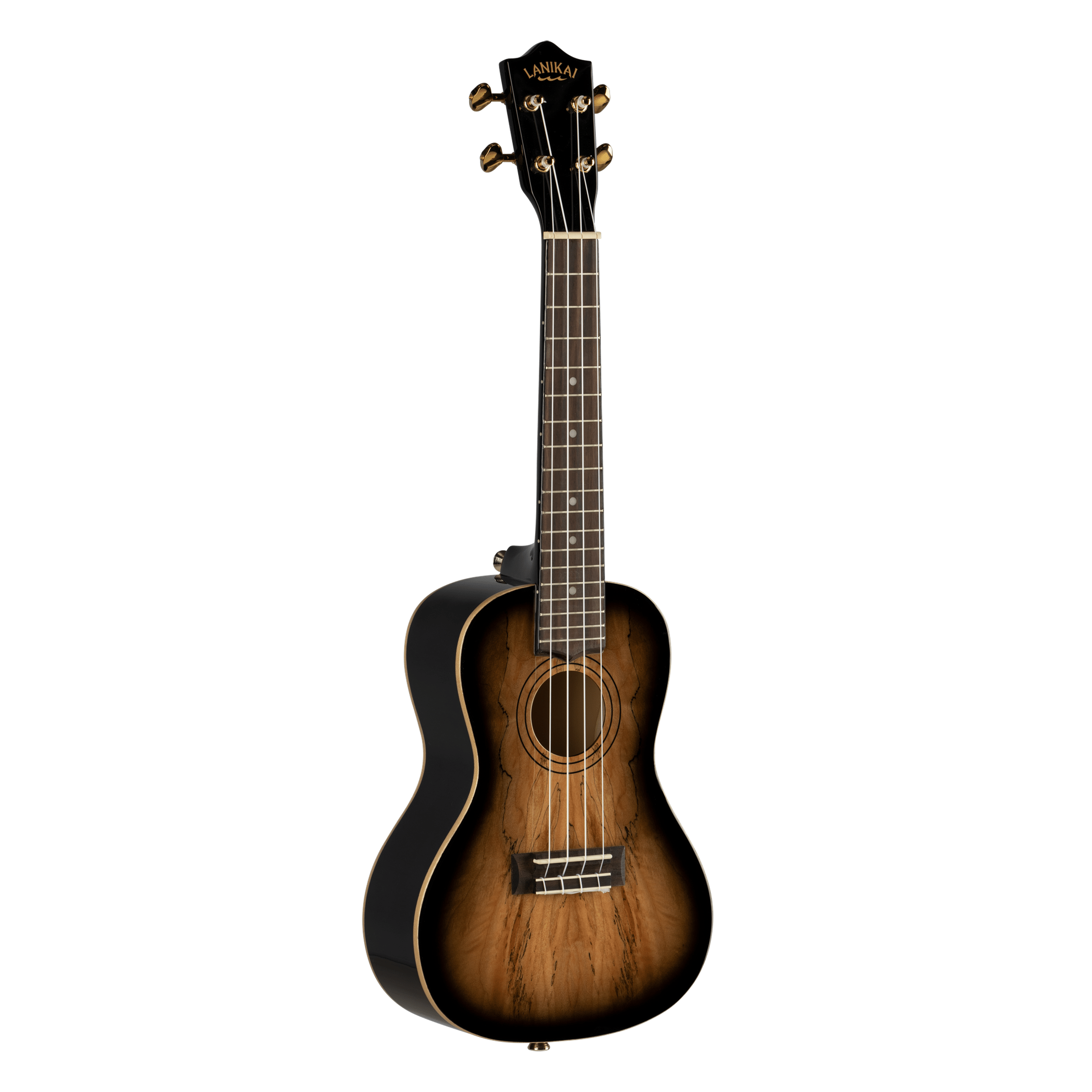 LANIKAI LKUSMBB-CX Concertukelele, Spalted Maple Series, Tas