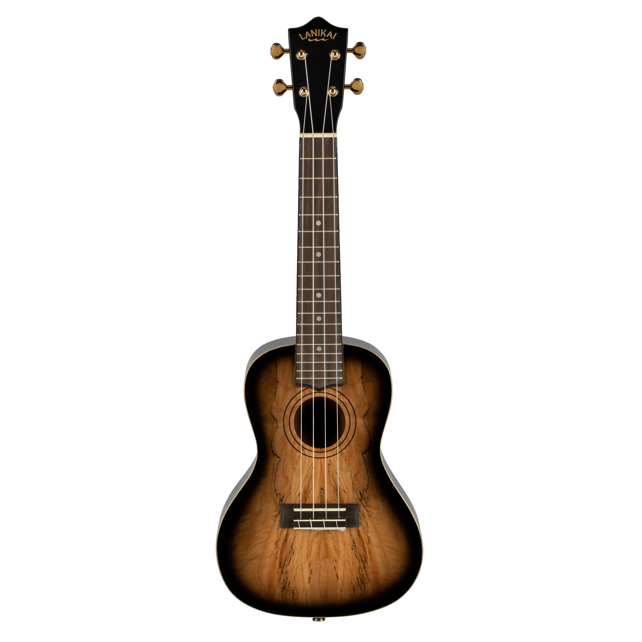 LANIKAI LKUSMBB-CX Concertukelele, Spalted Maple Series, Tas