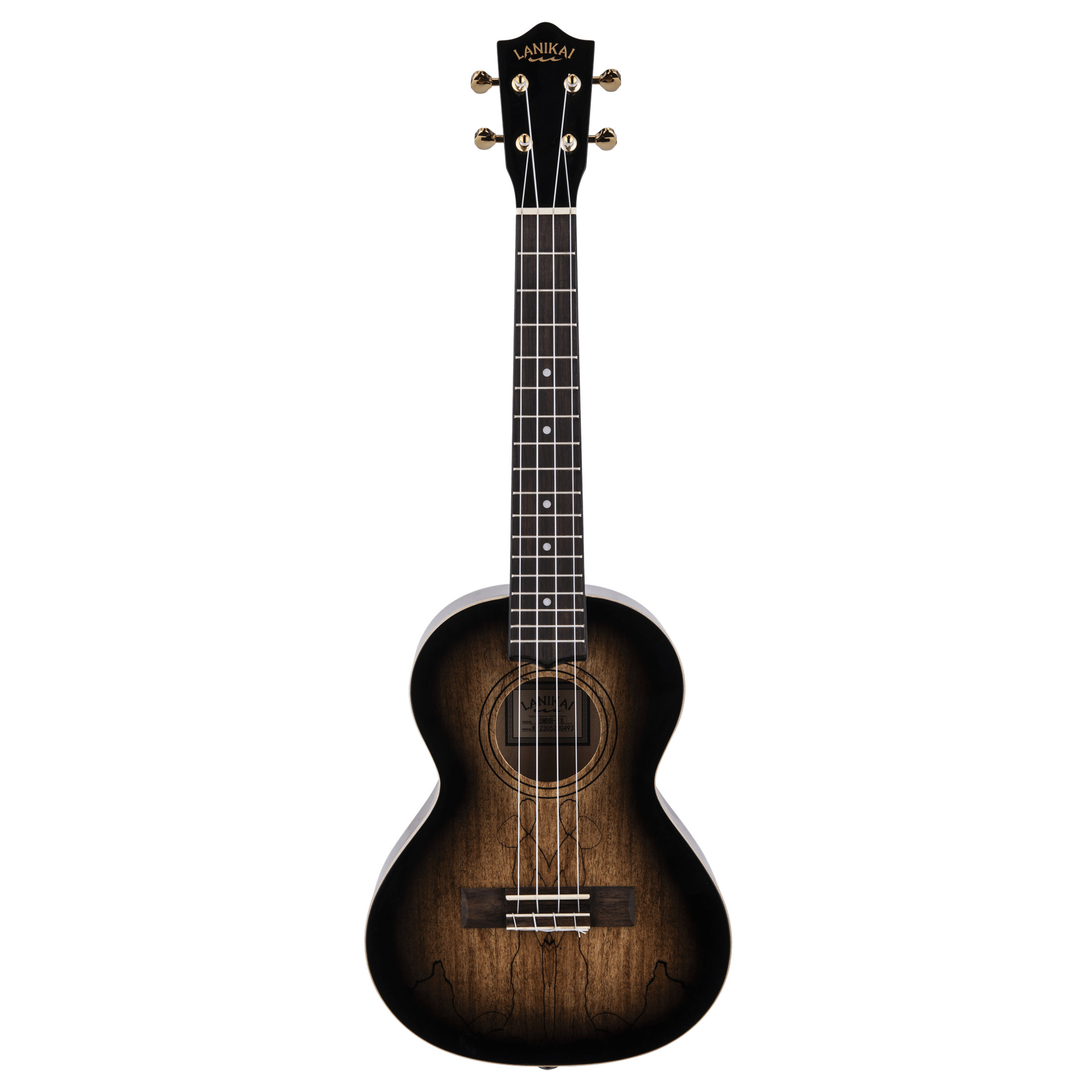LANIKAI LKUSMBB-TX Tenorukulele, Spalted Maple Series, Tas