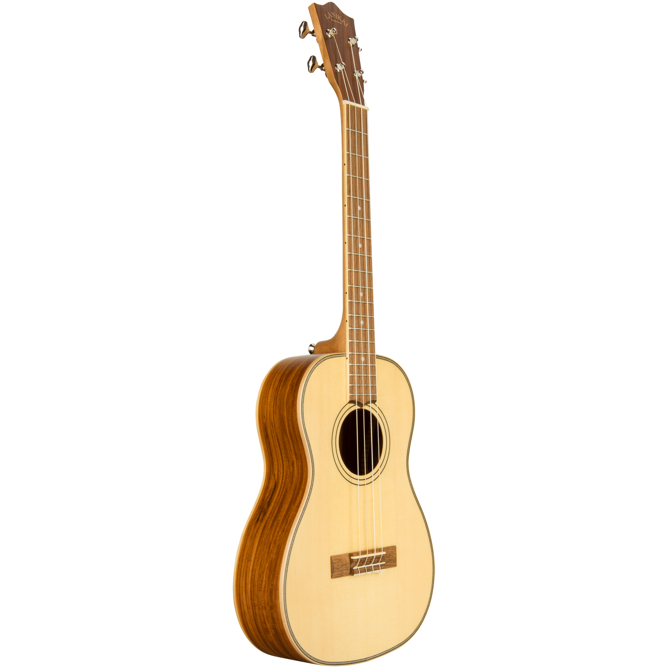 LANIKAI LKUSPST-B Baritonukulele, Spruce Solid Top Series, Tas