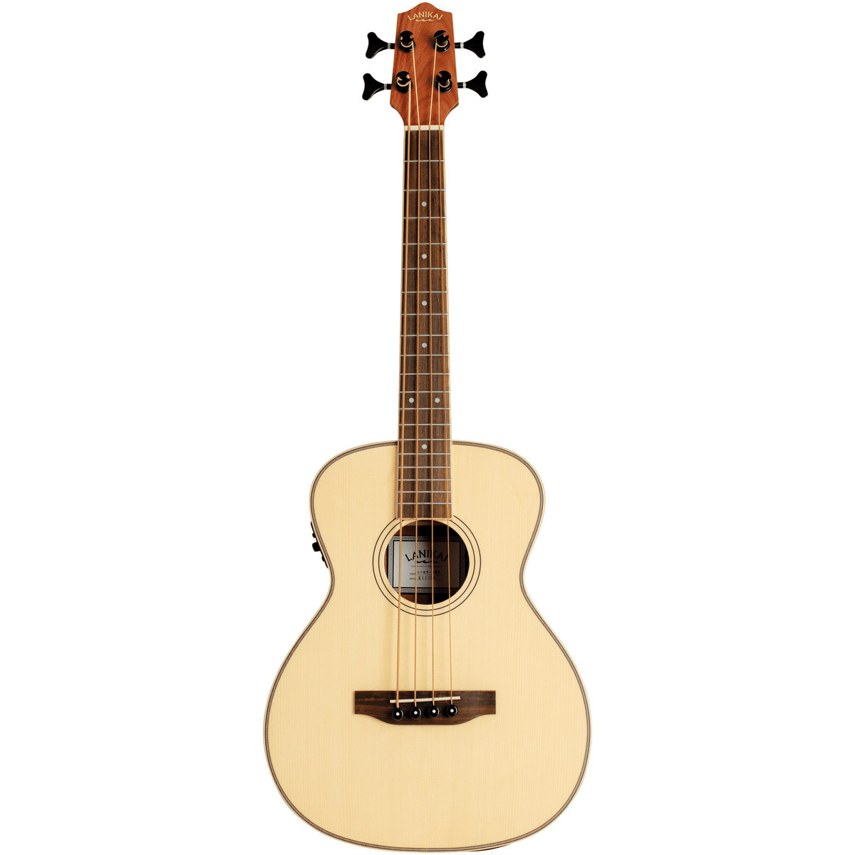 LANIKAI LKUSPST-EBU Basukelele, Electric, Spruce, SPST-EBU, Voorversterker, Tas