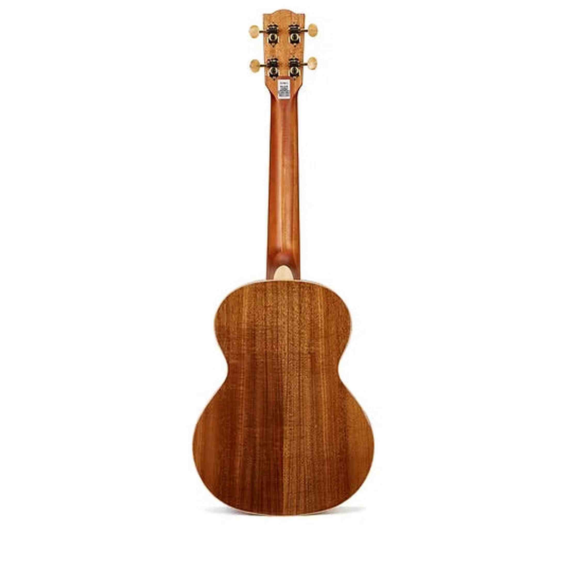 TOM M9E Tenor Ukelele met Massief Acacia en Pickup met effecten Inclusief Koffer