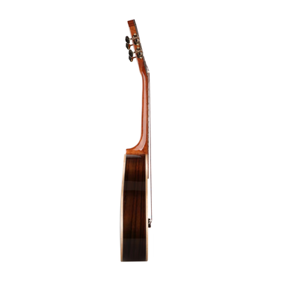 TOM 680 ME Tenor Ukelele met Massief Sparren Bovenblad en Pickup Inclusief Luxe Hoes