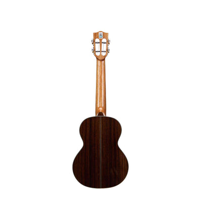 TOM S7E Tenor Ukelele met Massief Sparren Bovenblad en Massief Palissander Inclusief Koffer